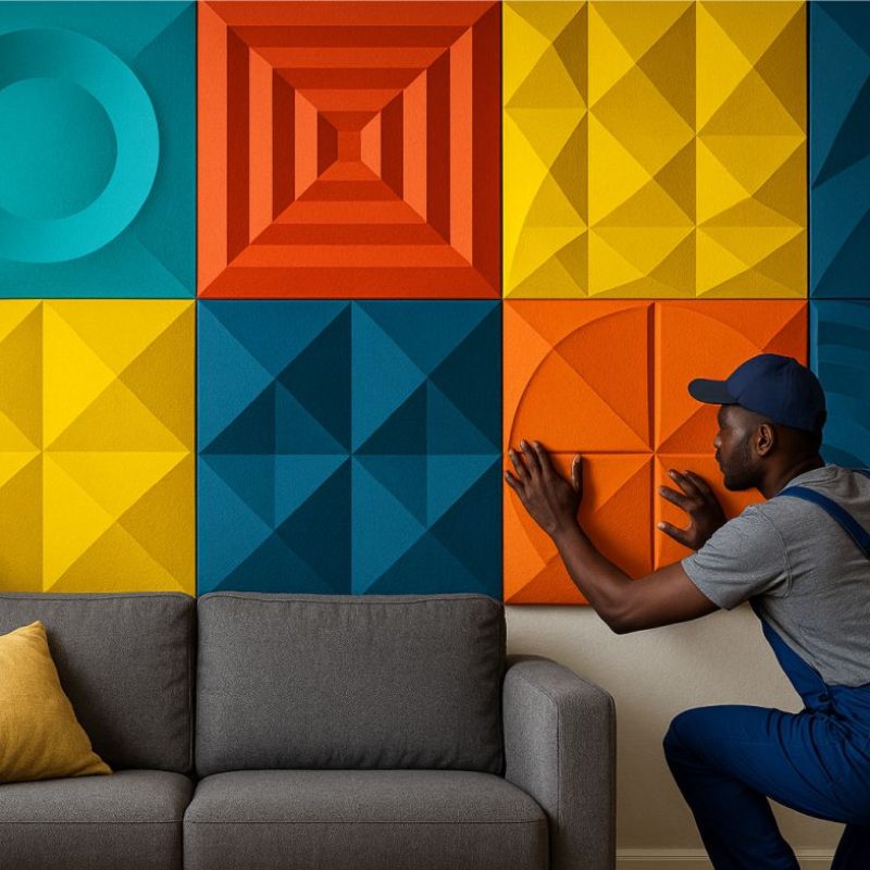 3. 3D & HD Murals Panel Installations